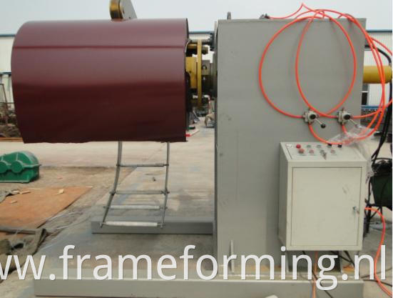 Steel Road Crash Barrier Machine